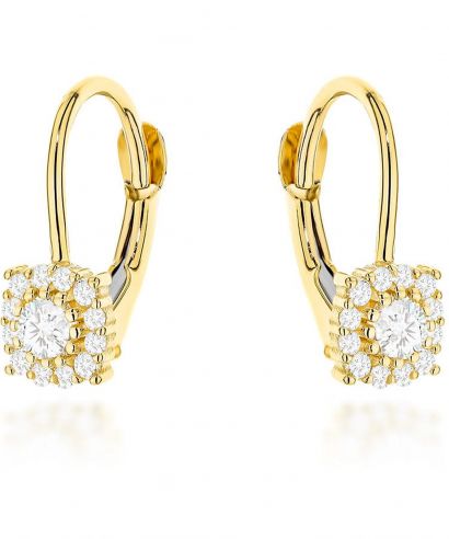 Bonore - Gold 585 - Cubic Zirconia earrings