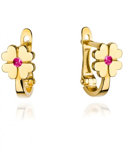 Bonore - Gold 585 - Cubic Zirconia earrings
