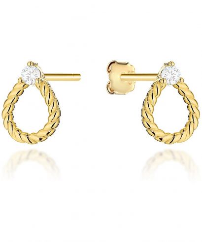 Bonore - Gold 585 - Cubic Zirconia earrings