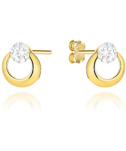 Bonore - Gold 585 - Cubic Zirconia earrings