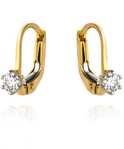 Bonore - Gold 585 - Cubic Zirconia earrings