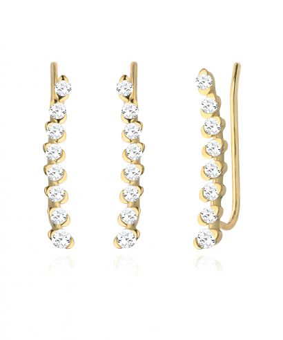 Bonore - Gold 585 - Cubic Zirconia earrings