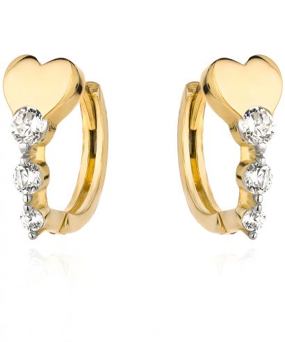 Bonore - Gold 585 - Cubic Zirconia earrings