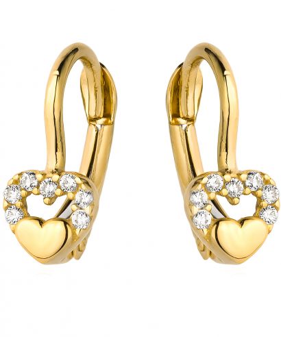 Bonore - Gold 585 - Cubic Zirconia earrings