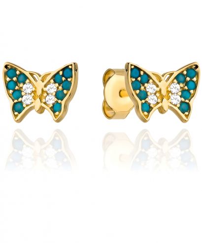Bonore - Gold 585 - Cubic Zirconia earrings