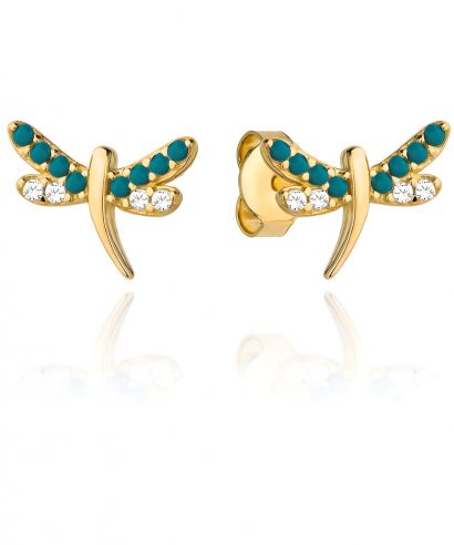 Bonore - Gold 585 - Cubic Zirconia earrings