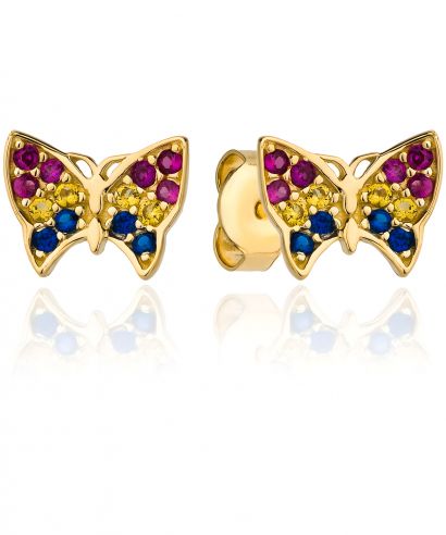 Bonore - Gold 585 - Cubic Zirconia earrings