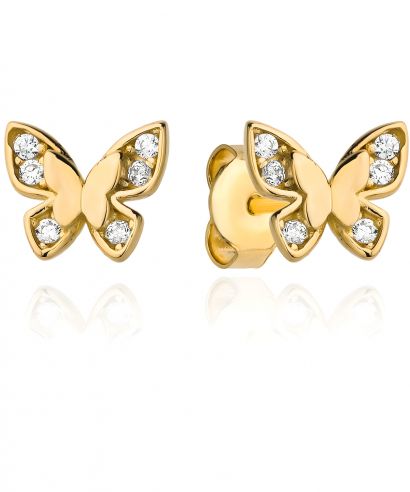 Bonore - Gold 585 - Cubic Zirconia earrings