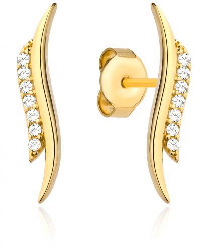 Bonore - Gold 585 - Cubic Zirconia earrings