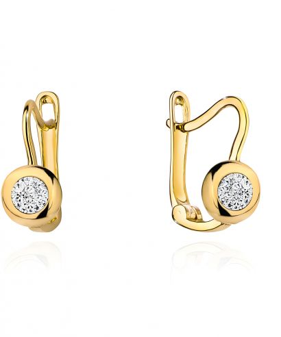 Bonore - Gold 585 - Cubic Zirconia earrings