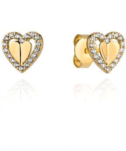 Bonore - Gold 585 - Cubic Zirconia earrings