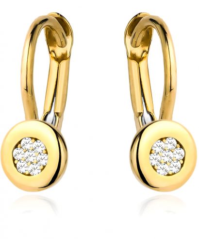 Bonore - Gold 585 - Cubic Zirconia earrings