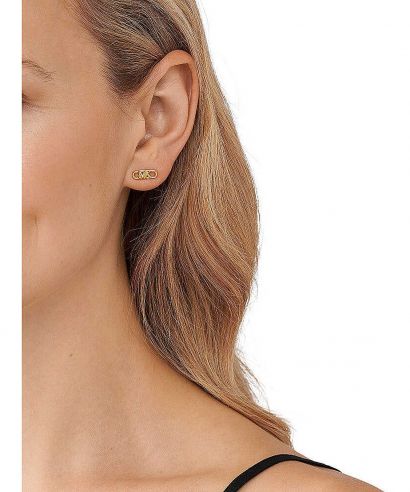 Michael Kors Premium MK Statement Link Earrings