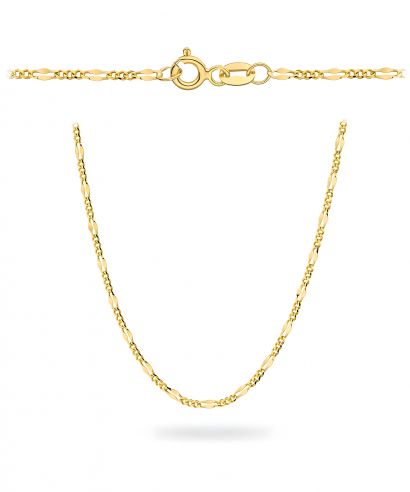 Bonore Length 50 cm, Width 1 mm - Gold 585 - Type Figaro, Gucci chain