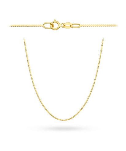 Bonore Length 50 cm - Gold 585, Type Box chain