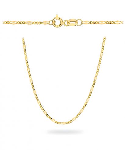 Bonore Length 55 cm, Width 1 mm - Gold 585, Type Figaro,Gucci chain