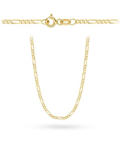 Bonore Length 50 cm, Width 3 mm - Gold 585 - Type Figaro chain