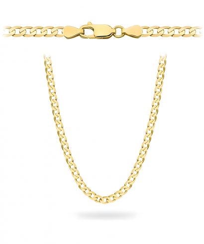 Bonore Length 60 cm, Width 4.7 mm - Gold 585 - Type Curb chain