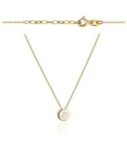 Bonore - Gold 585 - Cubic Zirconia necklace