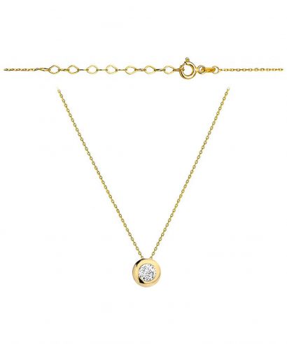 Bonore - Gold 585 - Cubic Zirconia necklace