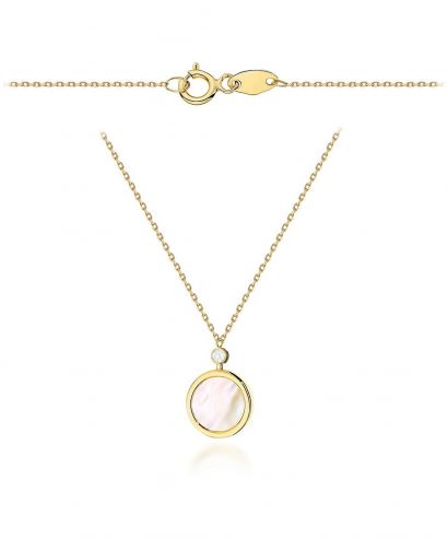 Bonore - Gold 585 - Cubic Zirconia necklace