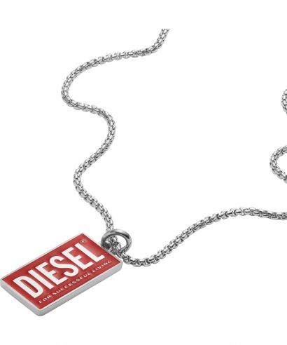 Diesel Font Single Dogtags Necklace