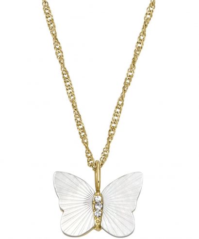 Fossil Radiant Wings Necklace