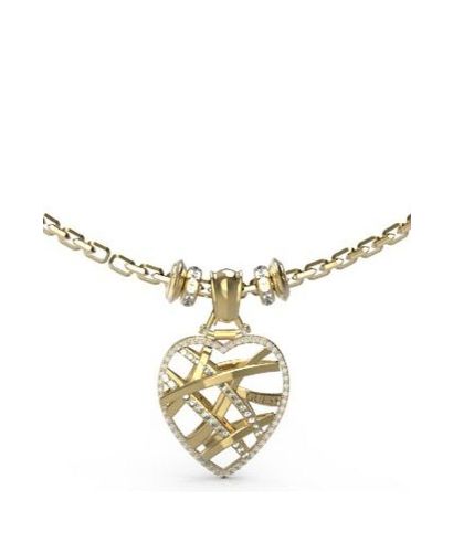 Guess Heart Cage Necklace