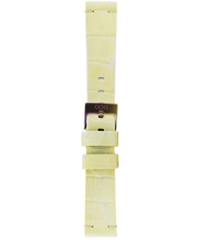 Out Of Order Croco Cream 20 mm strap