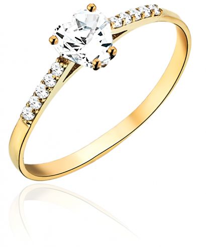 Bonore - Gold 585 - Cubic Zirconia ring