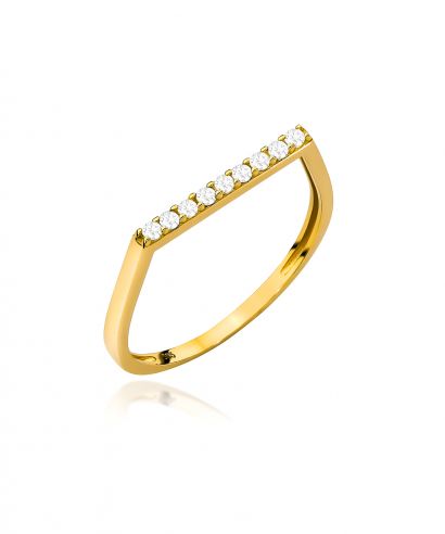 Bonore - Gold 585 - Cubic Zirconia ring