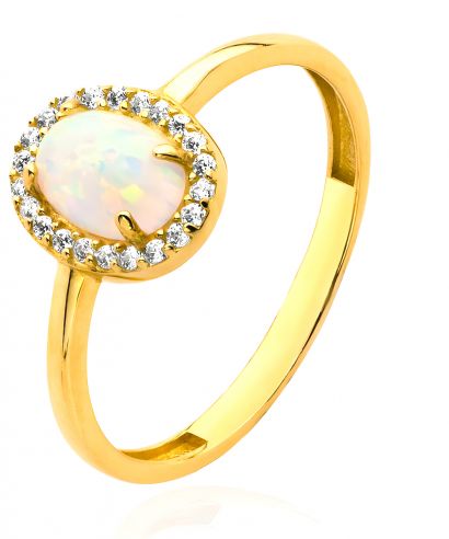 Bonore - Gold 585 - Cubic Zirconia ring