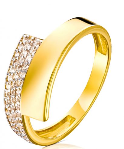 Bonore - Gold 585 - Cubic Zirconia ring