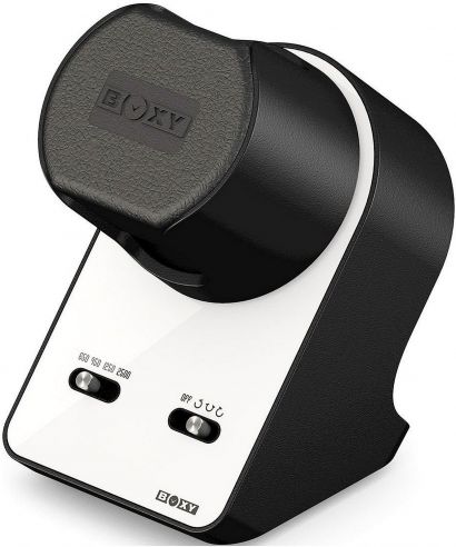 Beco Technic Boxy BLDC Nightstand Pure White watch winder for 1 watch with USB cable