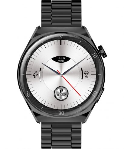 Garett V12 Black Steel Men's Smartwatch