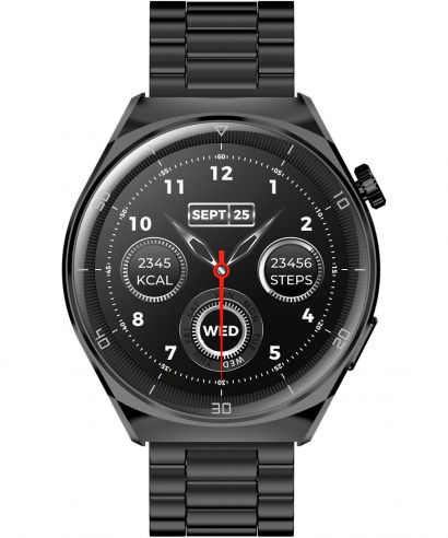 Garett V12 Black Steel Men's Smartwatch