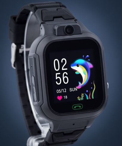 Pacific 33 4G LTE SIM Black Kids' Smartwatch