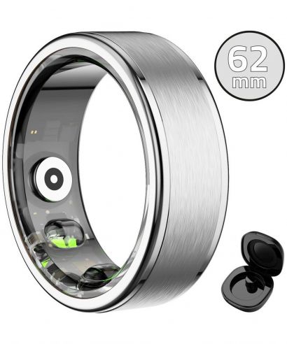 Manta OneRing Silver 62 mm unisex smartring