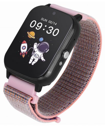 Garett Kids Tech 4G Pink Velcro kids smartwatch