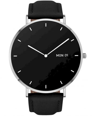Garett Verona Silver-Black ladies smartwatch