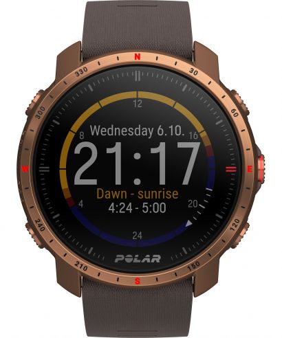 Polar Grit X Pro Copper Brown M/L Smartwatch