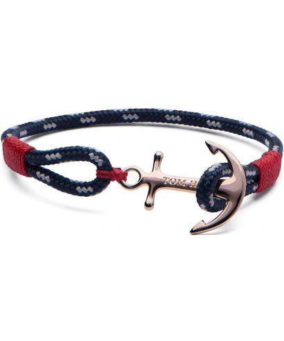 Tom Hope Pacific Red Xs Bracelet