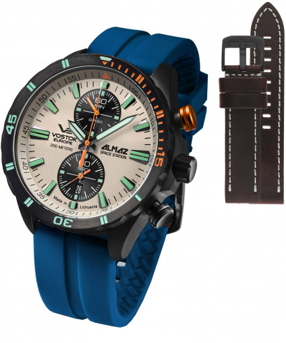 Vostok Europe Almaz Chrono Limited Edition + paski Vostok gents watch