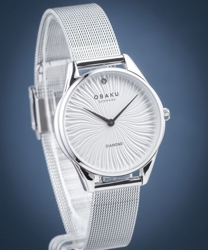 Obaku Spejl Ash Gun 42mm Watch - V290GXUUSU