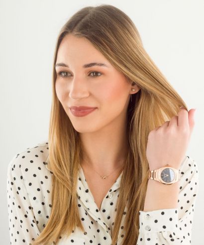 D1 Milano Ultra Thin Rose Night ladies watch