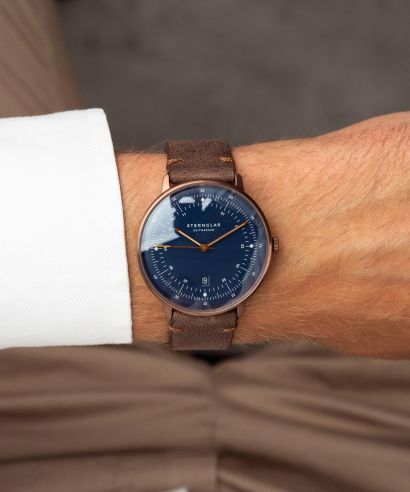 Sternglas Hamburg Dark Blue Bronze  watch