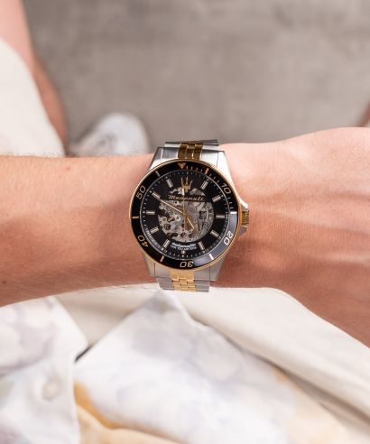 Maserati Sfida Skeleton Automatic watch