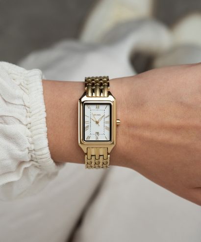 BOWA Barcelona White Gold Steel 23 ladies watch