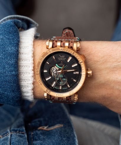 Vostok Europe Energia Rocket Bronze Automatic Men's Watch Limited Edition