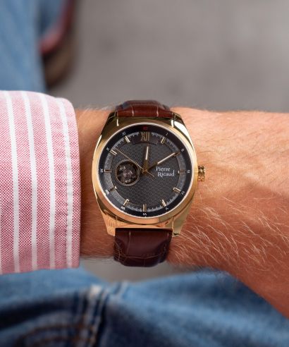 Pierre Ricaud Automatic Open Heart watch